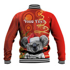 personalised-australia-koala-christmas-baseball-jacket-aboriginal-art-with-golden-wattle