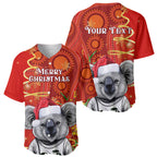 personalised-australia-koala-christmas-baseball-jersey-aboriginal-art-with-golden-wattle