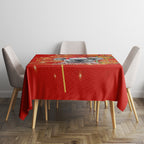 personalised-australia-koala-christmas-tablecloth-aboriginal-art-with-golden-wattle