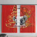 personalised-australia-koala-christmas-window-curtain-aboriginal-art-with-golden-wattle