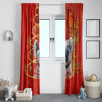 personalised-australia-koala-christmas-window-curtain-aboriginal-art-with-golden-wattle