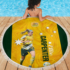 australia-soccer-beach-blanket-ellie-carpenter-matildas-gold-version