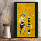 australia-soccer-canvas-wall-art-ellie-carpenter-matildas-gold-version