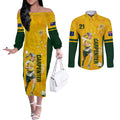 australia-soccer-couples-matching-off-the-shoulder-long-sleeve-dress-and-long-sleeve-button-shirt-ellie-carpenter-matildas-gold-version