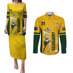 australia-soccer-couples-matching-puletasi-and-long-sleeve-button-shirt-ellie-carpenter-matildas-gold-version