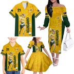australia-soccer-family-matching-off-shoulder-long-sleeve-dress-and-hawaiian-shirt-ellie-carpenter-matildas-gold-version