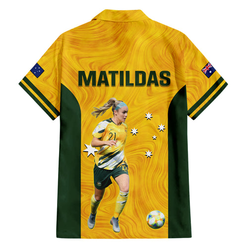 australia-soccer-hawaiian-shirt-ellie-carpenter-matildas-gold-version