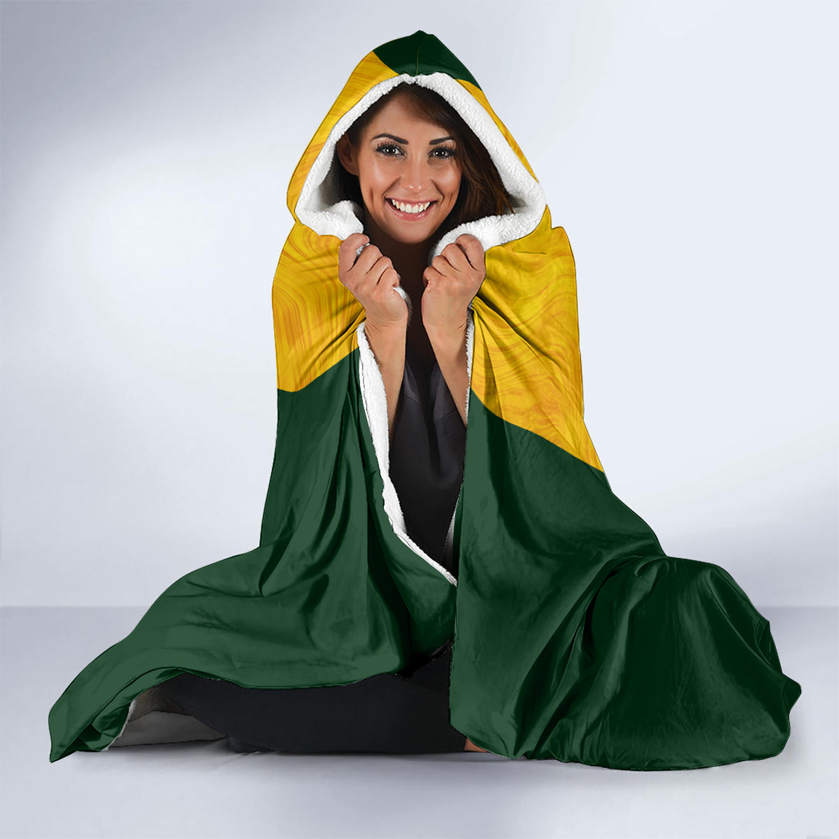 australia-soccer-hooded-blanket-ellie-carpenter-matildas-gold-version