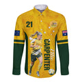 australia-soccer-long-sleeve-button-shirt-ellie-carpenter-matildas-gold-version