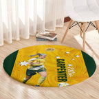 australia-soccer-round-carpet-ellie-carpenter-matildas-gold-version