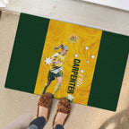 australia-soccer-rubber-doormat-ellie-carpenter-matildas-gold-version