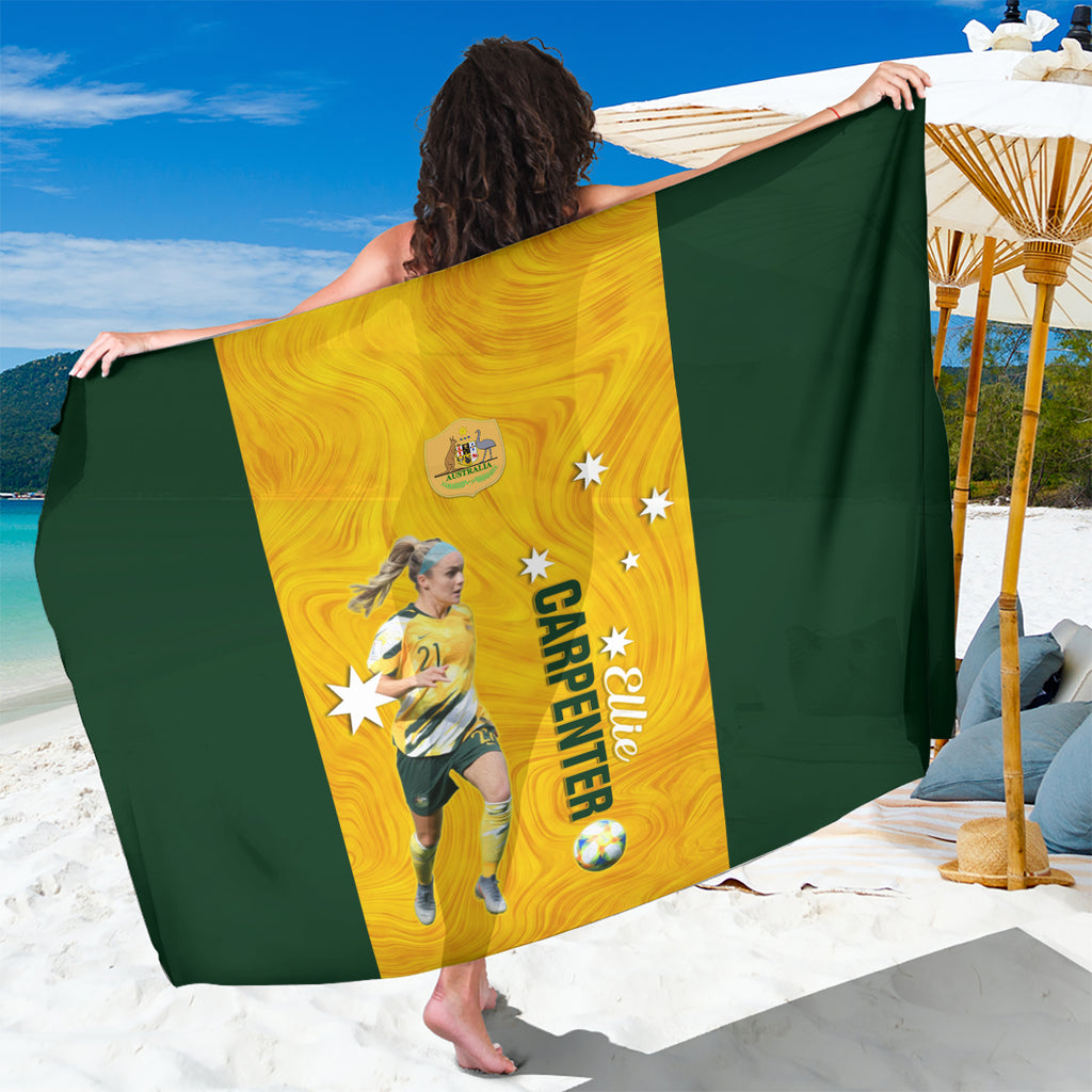 australia-soccer-sarong-ellie-carpenter-matildas-gold-version