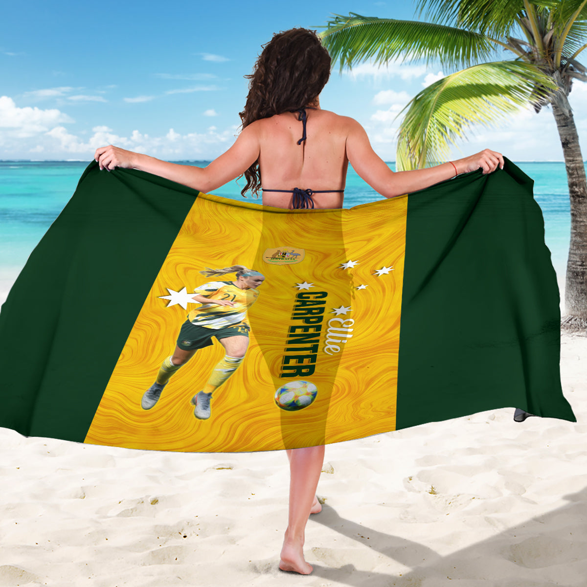 australia-soccer-sarong-ellie-carpenter-matildas-gold-version
