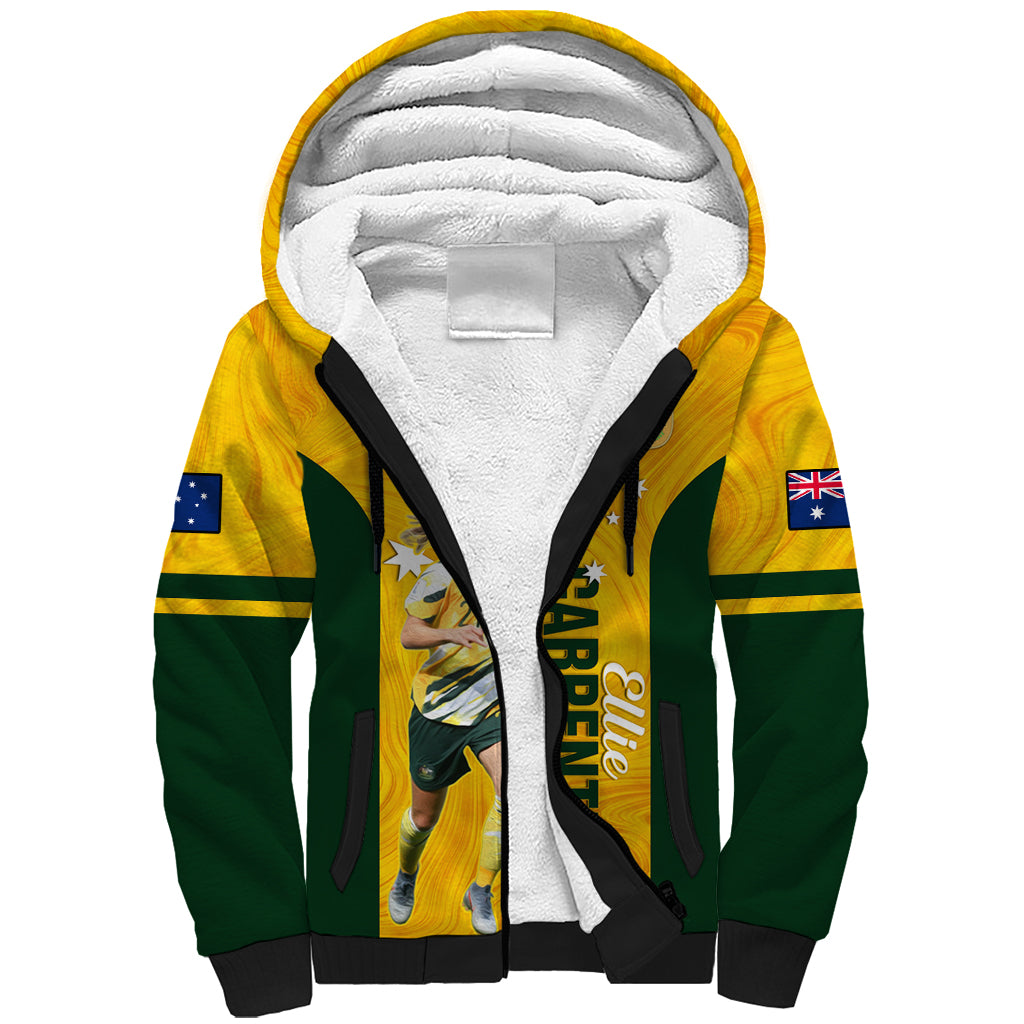 australia-soccer-sherpa-hoodie-ellie-carpenter-matildas-gold-version
