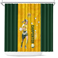 australia-soccer-shower-curtain-ellie-carpenter-matildas-gold-version