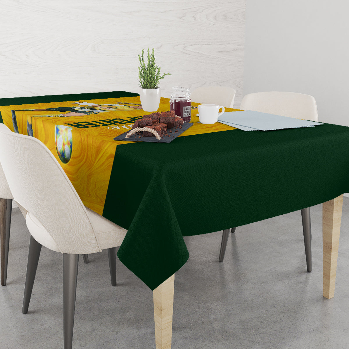 australia-soccer-tablecloth-ellie-carpenter-matildas-gold-version
