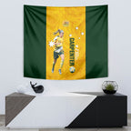australia-soccer-tapestry-ellie-carpenter-matildas-gold-version