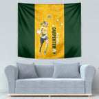 australia-soccer-tapestry-ellie-carpenter-matildas-gold-version