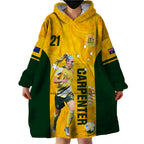australia-soccer-wearable-blanket-hoodie-ellie-carpenter-matildas-gold-version