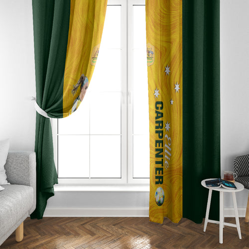 australia-soccer-window-curtain-ellie-carpenter-matildas-gold-version
