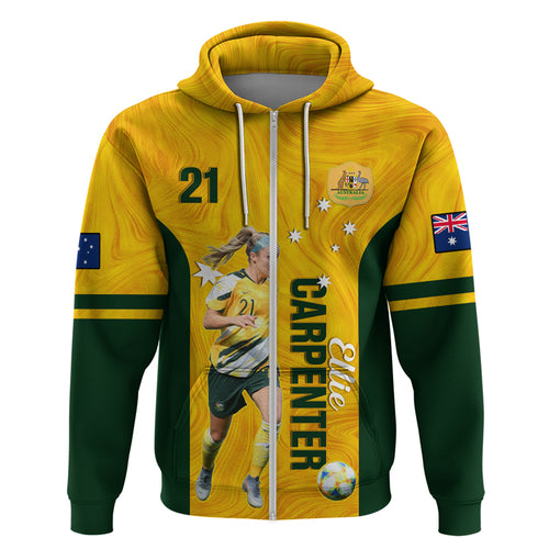 australia-soccer-zip-hoodie-ellie-carpenter-matildas-gold-version