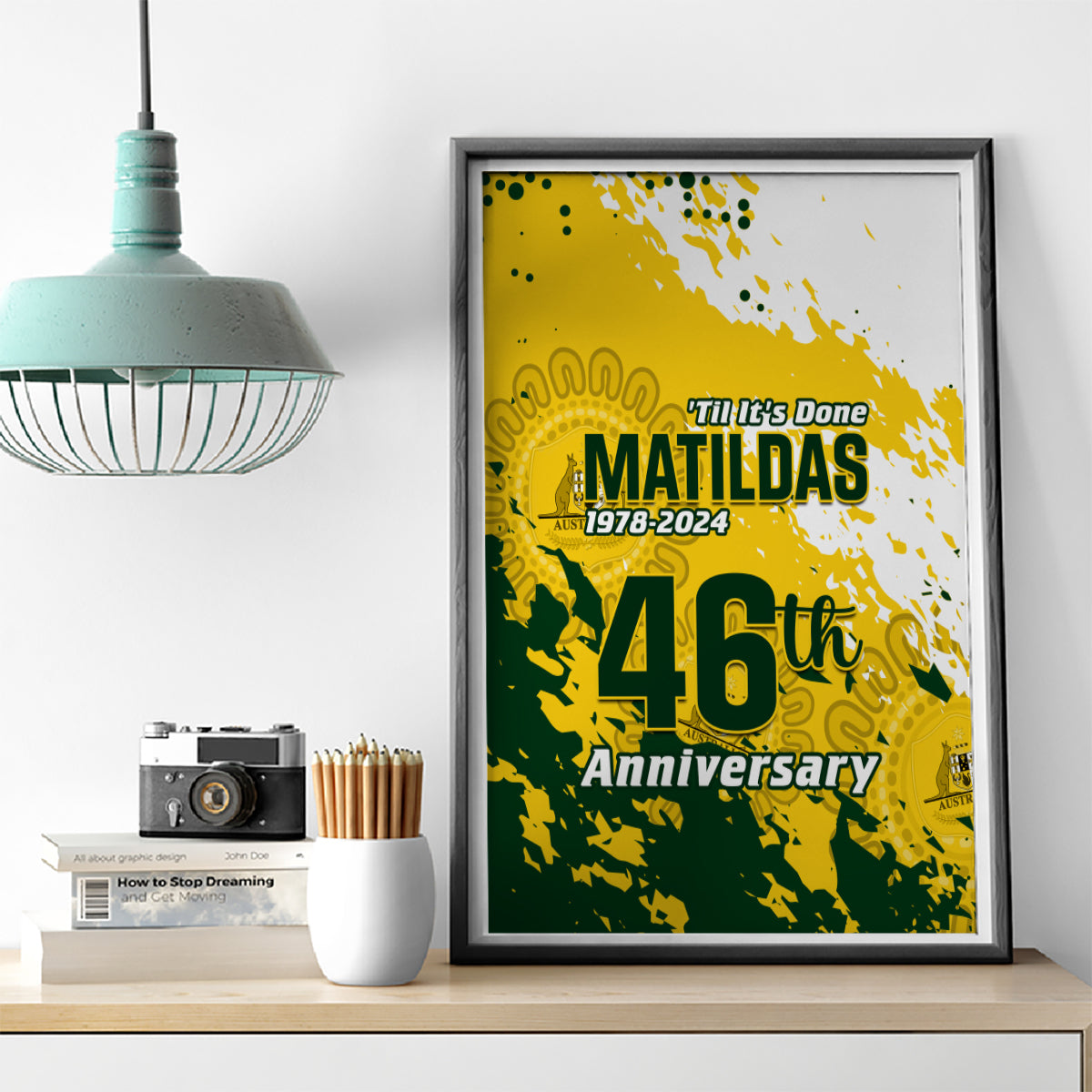 australia-soccer-canvas-wall-art-til-its-done-matildas-2024-happy-46th-anniversary