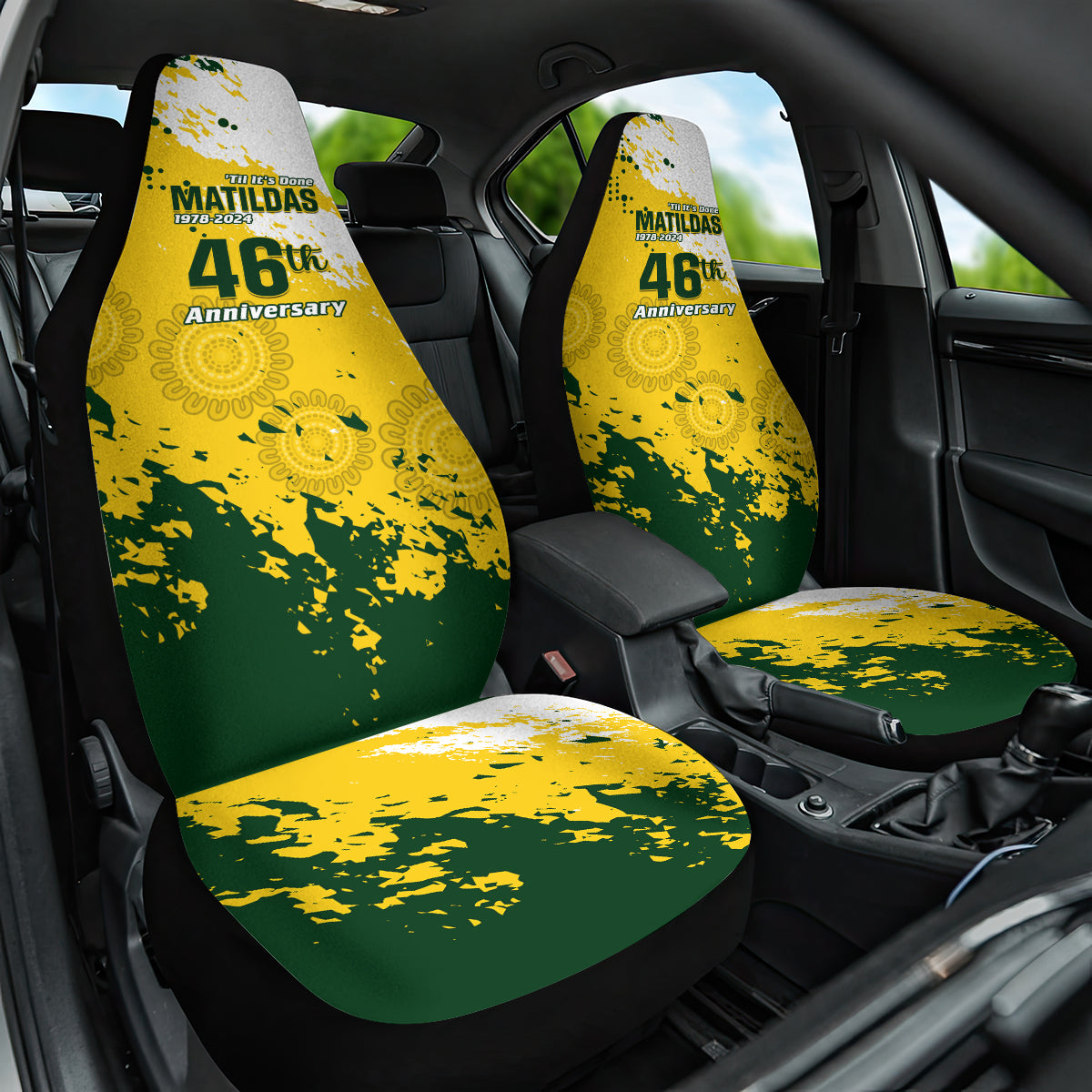 australia-soccer-car-seat-cover-til-its-done-matildas-2024-happy-46th-anniversary