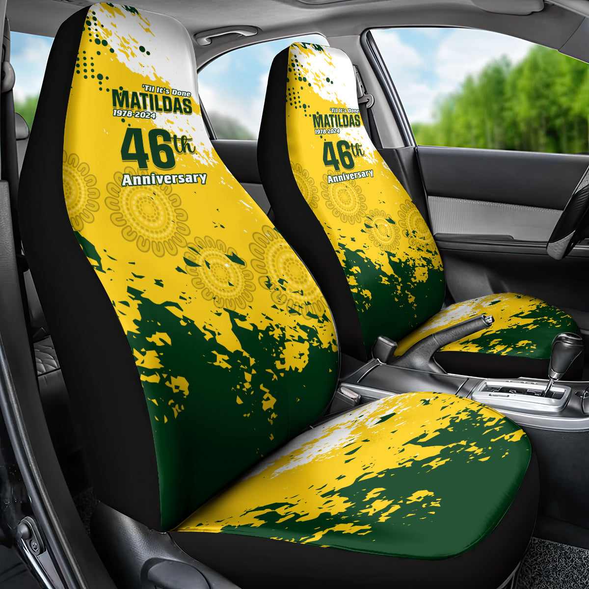 australia-soccer-car-seat-cover-til-its-done-matildas-2024-happy-46th-anniversary