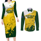 australia-soccer-couples-matching-long-sleeve-bodycon-dress-and-long-sleeve-button-shirt-til-its-done-matildas-2024-happy-46th-anniversary