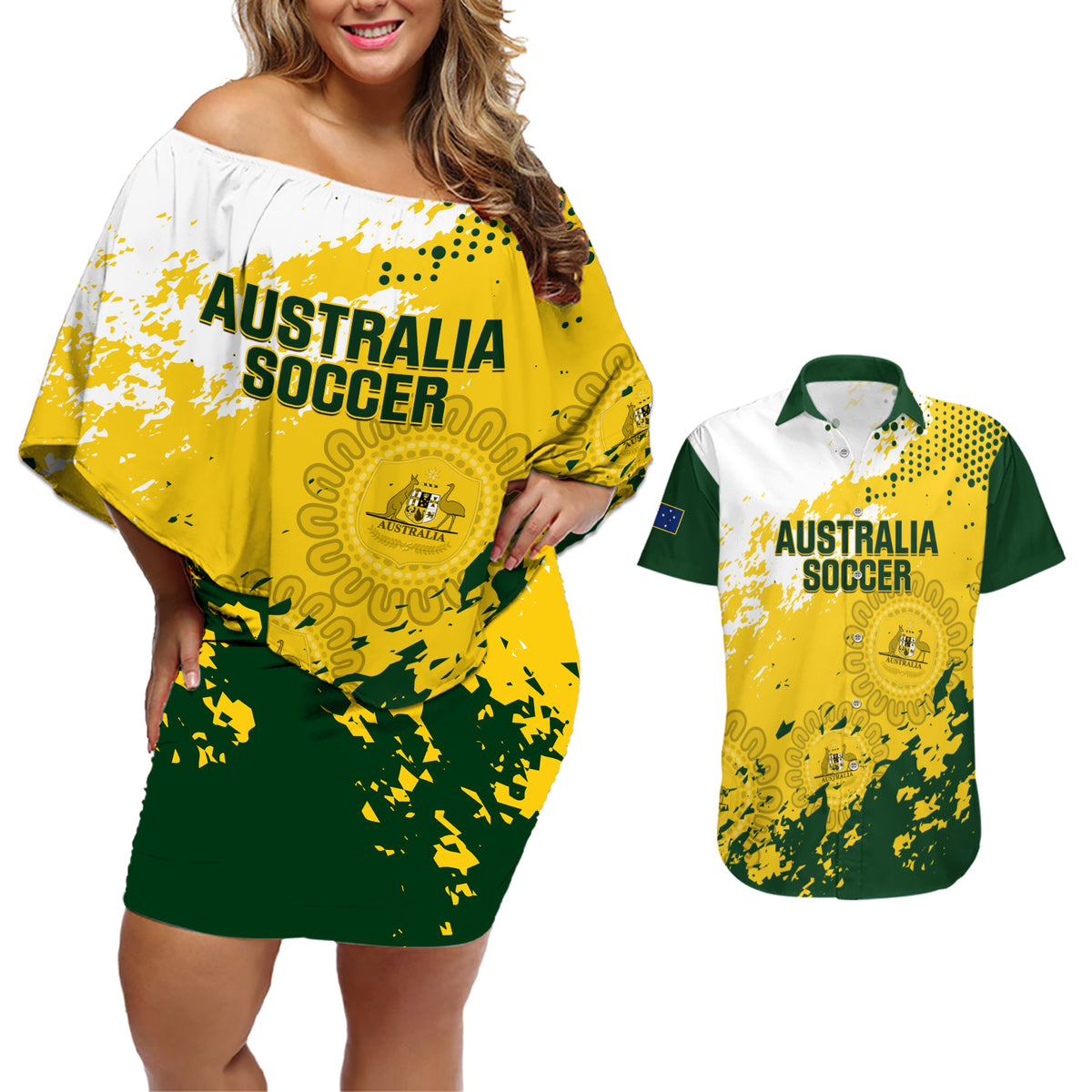 australia-soccer-couples-matching-off-shoulder-short-dress-and-hawaiian-shirt-til-its-done-matildas-2024-happy-46th-anniversary