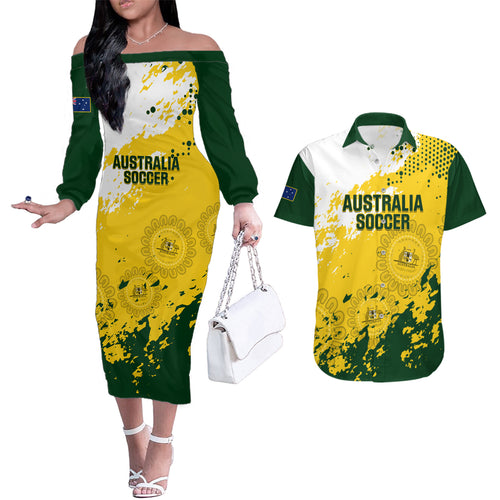 australia-soccer-couples-matching-off-the-shoulder-long-sleeve-dress-and-hawaiian-shirt-til-its-done-matildas-2024-happy-46th-anniversary