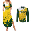 australia-soccer-couples-matching-summer-maxi-dress-and-long-sleeve-button-shirt-til-its-done-matildas-2024-happy-46th-anniversary