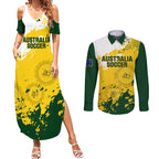 australia-soccer-couples-matching-summer-maxi-dress-and-long-sleeve-button-shirt-til-its-done-matildas-2024-happy-46th-anniversary