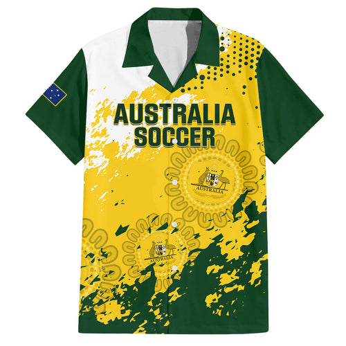 australia-soccer-family-matching-summer-maxi-dress-and-hawaiian-shirt-til-its-done-matildas-2024-happy-46th-anniversary