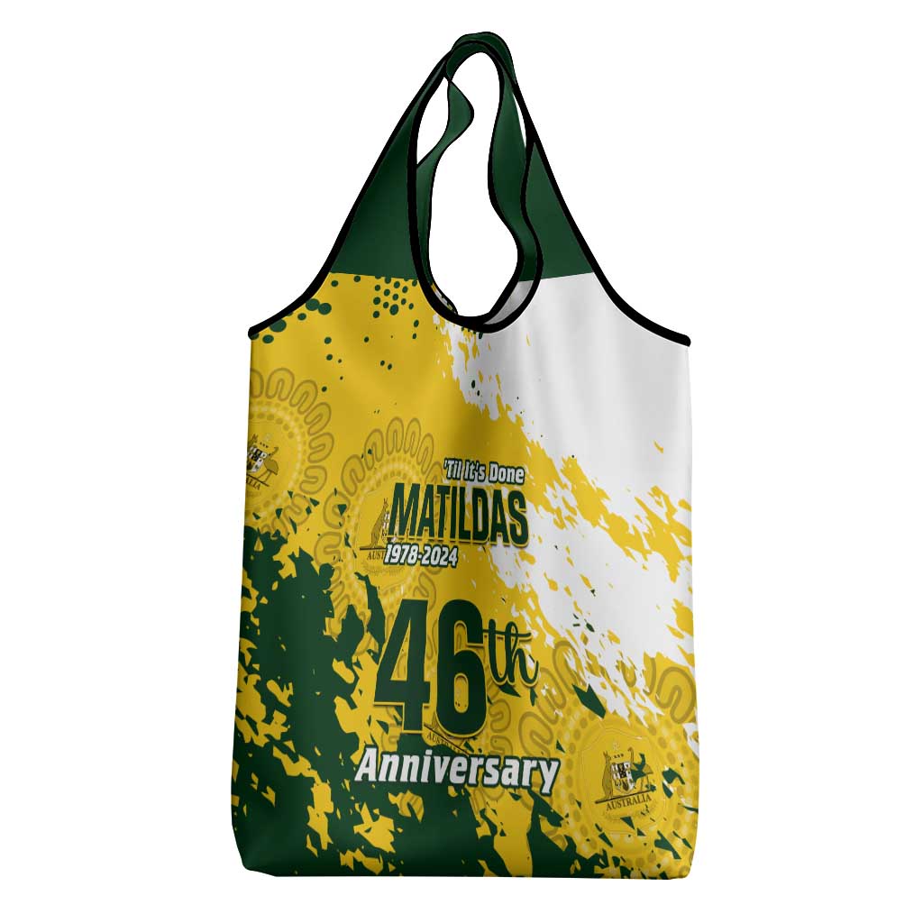 Australia Soccer Grocery Bag Til Its Done Matildas 2024 Happy 46th Anniversary