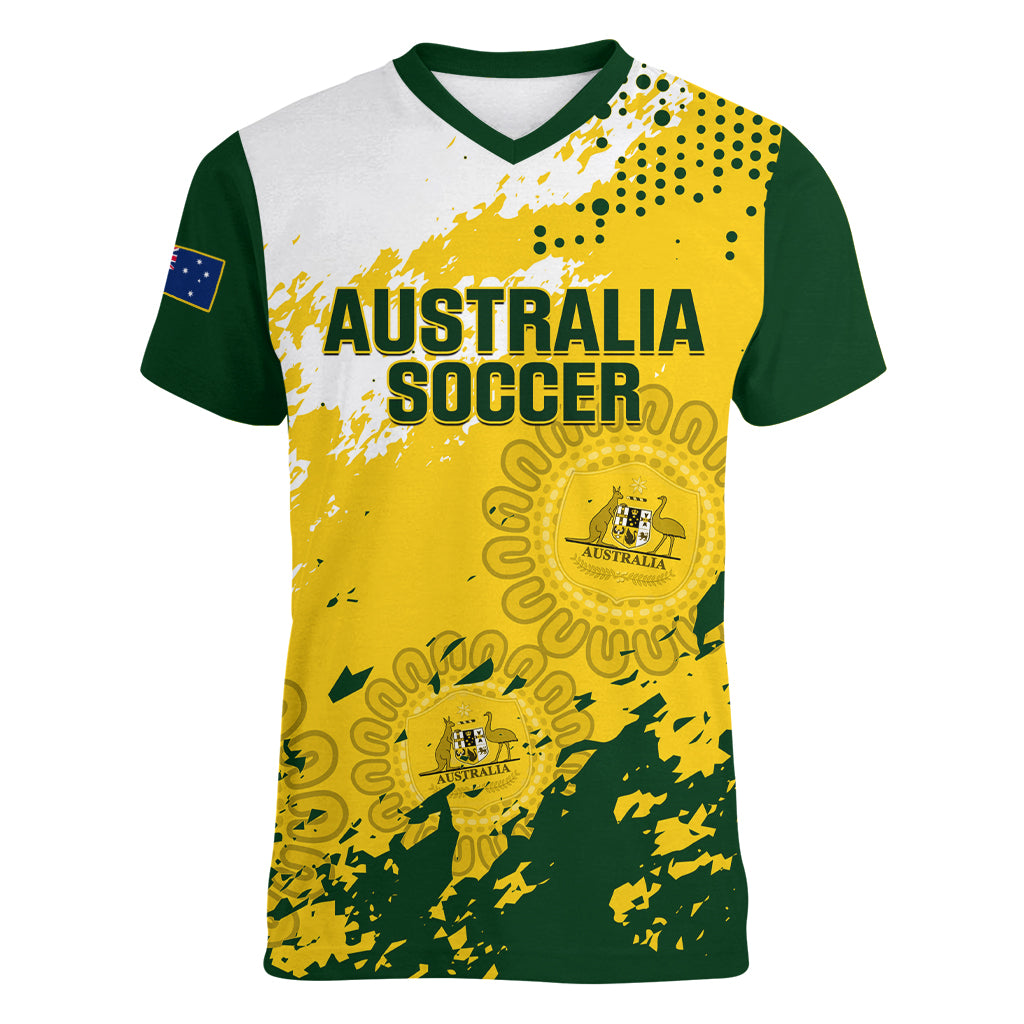 australia-soccer-women-v-neck-t-shirt-til-its-done-matildas-2024-happy-46th-anniversary