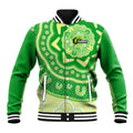 Custom BBL Thunder Cricket Baseball Jacket 2024 Aboriginal Art
