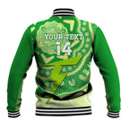 Custom BBL Thunder Cricket Baseball Jacket 2024 Aboriginal Art