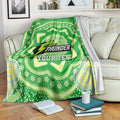 Custom BBL Thunder Cricket Blanket 2024 Aboriginal Art