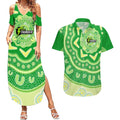 Custom BBL Thunder Cricket Couples Matching Summer Maxi Dress and Hawaiian Shirt 2024 Aboriginal Art