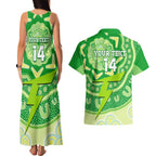 Custom BBL Thunder Cricket Couples Matching Tank Maxi Dress and Hawaiian Shirt 2024 Aboriginal Art
