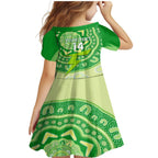 Custom BBL Thunder Cricket Family Matching Mermaid Dress and Hawaiian Shirt 2024 Aboriginal Art