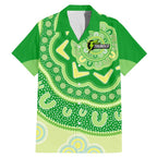 Custom BBL Thunder Cricket Family Matching Mermaid Dress and Hawaiian Shirt 2024 Aboriginal Art