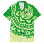 Custom BBL Thunder Cricket Family Matching Short Sleeve Bodycon Dress and Hawaiian Shirt 2024 Aboriginal Art