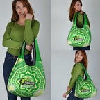 Custom BBL Thunder Cricket Grocery Bag 2024 Aboriginal Art