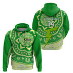 Custom BBL Thunder Cricket Hoodie 2024 Aboriginal Art