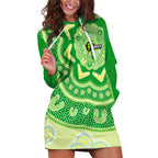 Custom BBL Thunder Cricket Hoodie Dress 2024 Aboriginal Art