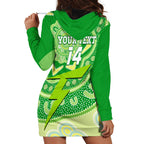 Custom BBL Thunder Cricket Hoodie Dress 2024 Aboriginal Art