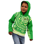 Custom BBL Thunder Cricket Kid Hoodie 2024 Aboriginal Art