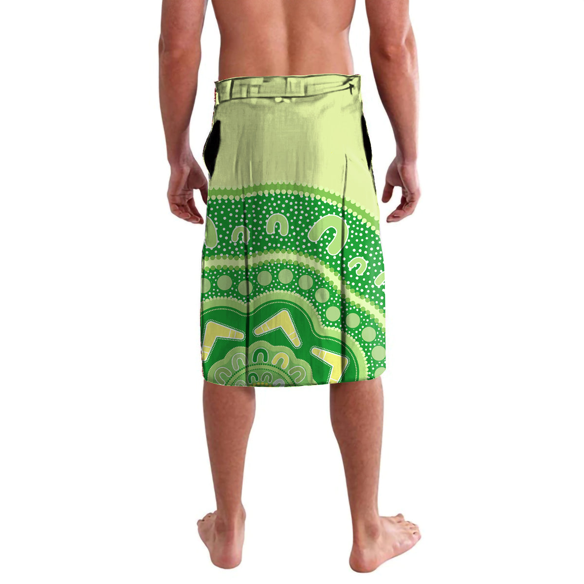 Custom BBL Thunder Cricket Lavalava 2024 Aboriginal Art